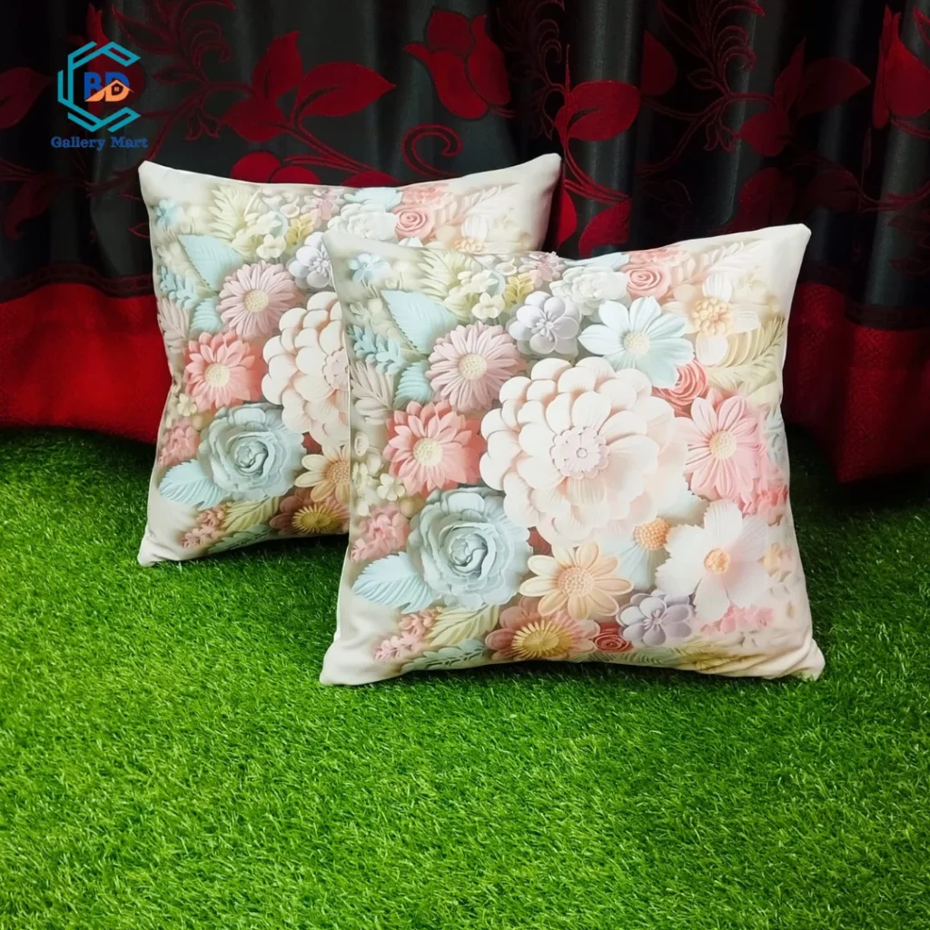 3D Digital Print Cushion Cover.