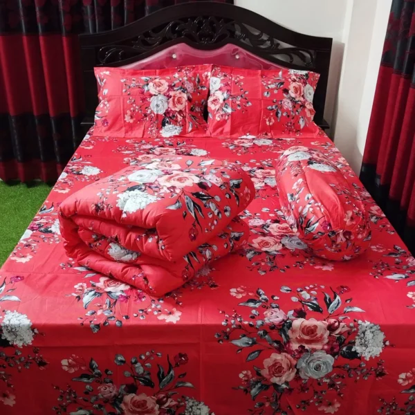 5 Pcs Luxury Comforter Set - Image 7