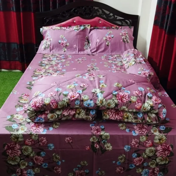 5 Pcs Luxury Comforter Set - Image 4