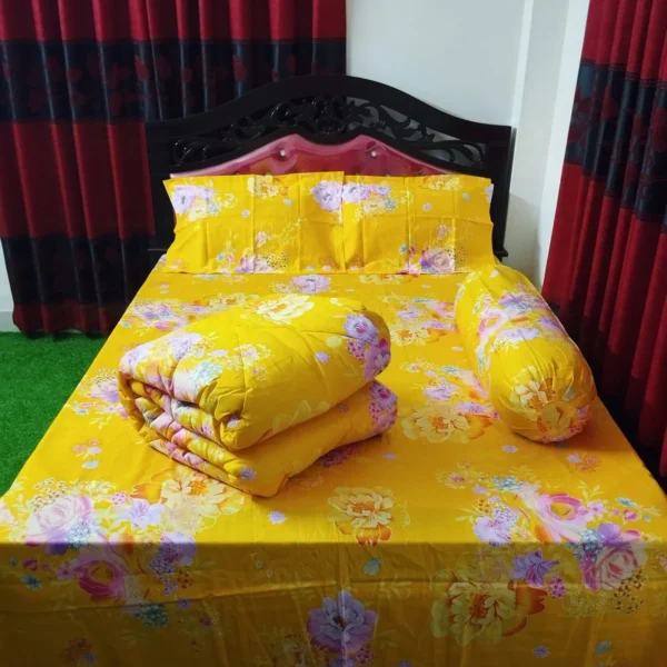 5 Pcs Luxury Comforter Set - Image 6