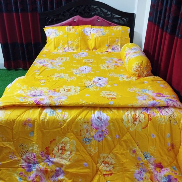 5 Pcs Luxury Comforter Set - Image 4